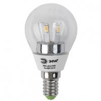 Светодиодная лампа "Эра" 360 LED P45 5W E14 (10) /Мягкий свет 827/