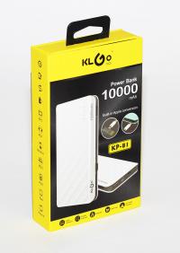 Портативное зарядное устройство "KLGO" Power Bank USB 10000mAh (1)