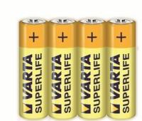 Батарейка "Varta" SuperLife AA R6 /4 (4/48/240)