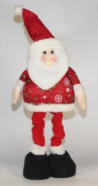 Игрушка "Дед Мороз" на выдвижных ногах 30см (1)