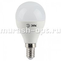 Светодиодная лампа "Эра" P45 9W E14 (6) /Холодный дневной свет 860/ - купить в Тамбове