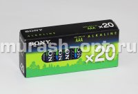 Батарейка "Sony" AAA LR03 бл20 (20/120) - купить в Тамбове