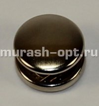 Кнопки D10мм никелевые (20) /цена за комплект из 4-х частей/ - купить в Тамбове