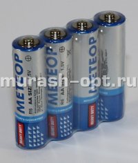 Батарейка "Метеор" АА R6 /4 (60/1200) - купить в Тамбове