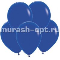 Шары воздушные 10" Пастель Blue d24см (100/10000) синие - купить в Тамбове