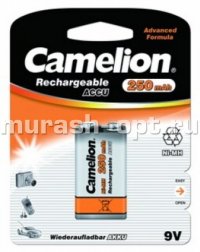 Аккумулятор "Camelion" 6F22 250mAh бл1 (12) Крона - купить в Тамбове