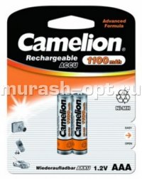 Аккумулятор "Camelion" AAA R03 1100mAh бл2 (2/24) - купить в Тамбове