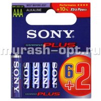 Батарейка "Sony" AAA LR03 бл8 (8/96) - купить в Тамбове