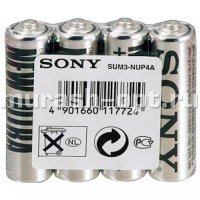 Батарейка "Sony" AA R6 /4 (4/40/400) - купить в Тамбове