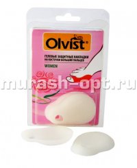 Гелевые защитные накладки "Olvist" на косточки больших пальцев для всех размеров (60) - купить в Тамбове