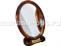 Зеркало с увеличением овальное в пластиковой оправе (12/72) - купить в Тамбове