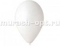 Шары воздушные 5" Пастель White d13см (100/20000) - купить в Тамбове