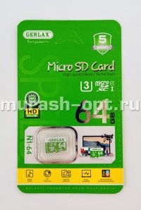 Карта памяти SD micro 64GB Class 10 (1)  - купить в Тамбове