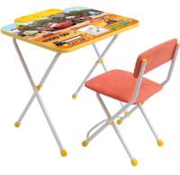 Комплект детской мебели 2 "Тачки" стол + стул (1)