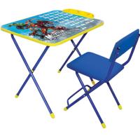 Комплект детской мебели 2 "Мстители" стол + стул (1)