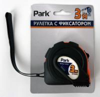 Рулетка "Park" с прорезиненным ударопрочным корпусом 3м*16мм (12)