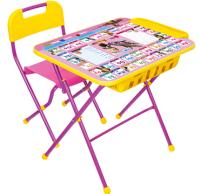 Комплект детской мебели "Маша и медведь" Азбука 3 стол + стул (1)