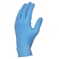 Перчатки "Klever" нитриловые неопудренные L 80мкм (100/1000) /синие/
