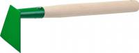 Мотыга "Росток" c деревянной ручкой 85*50мм (10) 