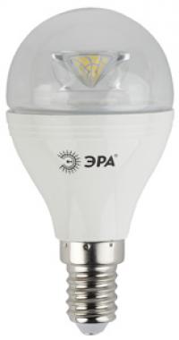 Светодиодная лампа "Эра" P45 Clear 7W E14 (6) /Яркий свет 842/
