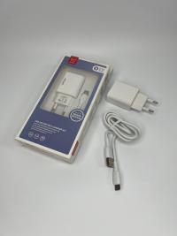Сетевое зарядное устройство + кабель USB - Type-C (1) 