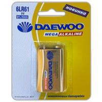 Батарейка "Daewoo" 6LR61 бл1 (10) Крона