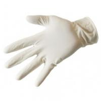 Перчатки "BI-SAFE" латексные смотровые опудренные M 100шт (10) /белые/