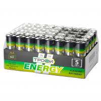 Батарейка "Трофи" Energy Power Alkaline AA LR6 /4 (4/60/720)