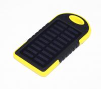 Портативное зарядное устройство на солнечных батареях "MOBIL POWER BANK" 2 USB 30000 mAh + кабель USB - microUSB (1)