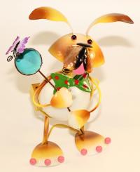 Фонарь садовый "Облик" с солнечной батареей (6) пёс барбос