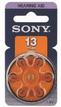 Батарейка "Sony" ZA312 бл6 (6/60)