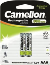 Аккумулятор "Camelion" AAA R03 300mAh бл2 (2/24)