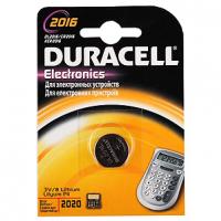 Батарейка "Duracell" 2016 бл1 (10)