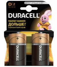 Батарейка "Duracell" D LR20 бл2 (2/20/60)