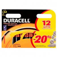 Батарейка "Duracell" AA LR6 бл12 (12/120)