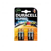 Батарейка "Duracell" Turbo AAA LR03 бл4 (4/40/120)