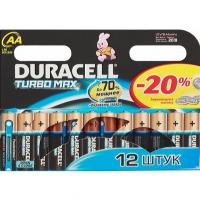 Батарейка "Duracell" Turbo AA LR6 бл12 (12/120)