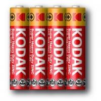 Батарейка "Kodak" Super Heavy Duty Zinc AAA R03 /4 (4/40/200)