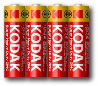 Батарейка "Kodak" Super Heavy Duty Zinc AA R6 /4 (4/24/576)