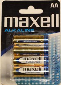Батарейка "Maxell" AA LR6 бл4 (4/48/192)