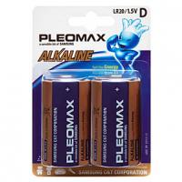Батарейка "Samsung Pleomax" D LR20 бл2 (2/20/80)
