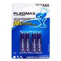 Батарейка "Samsung Pleomax" AAA R03 бл4 (4/40)
