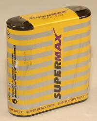 Батарейка "SuperMax" 3R12 /1 (12 Квадратная