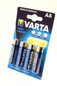 Батарейка "Varta" High Energy AA LR6 бл4 (4/80)