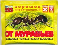 Веста 555 от муравьев /порошок/ 30гр (120)