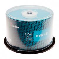 Оптический диск DVD+R "Intro" 4,7GB 16x CB50 (50/300)