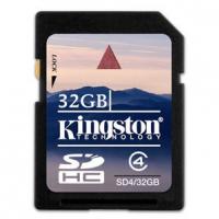 Карта памяти SD "Kingston" 32GB Class 10 (10)