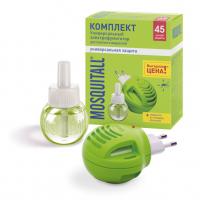 Набор прибор с диодом + жидкость от комаров "Москитол" Универсальная защита 45 ночей без запаха (6)