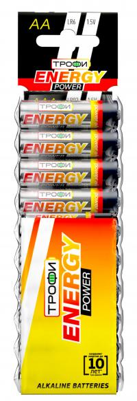 Батарейка "Трофи" Energy Power Alkaline AA LR6 бл12 (12/336)
