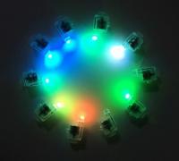 Подсветка для шаров светодиодная разноцветная (10)